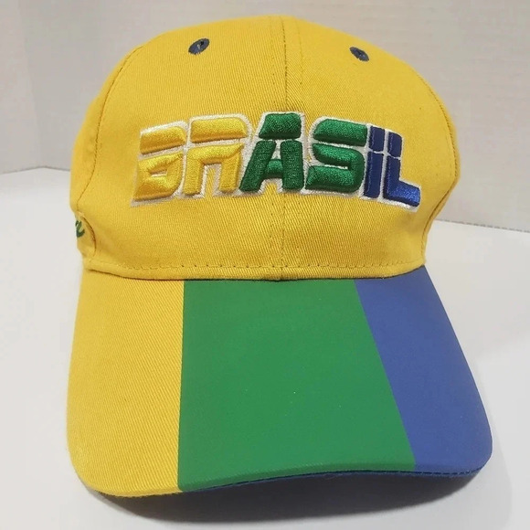 Sogo Sports BRAZIL Soccer  Hat/Cap - Picture 1 of 5